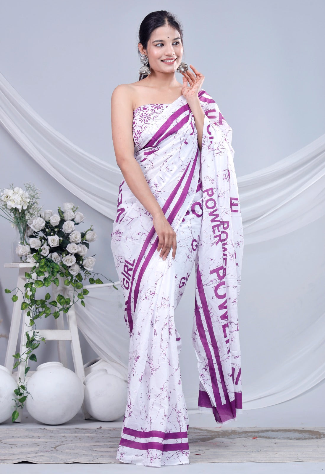 Handcrafted Cotton Saree