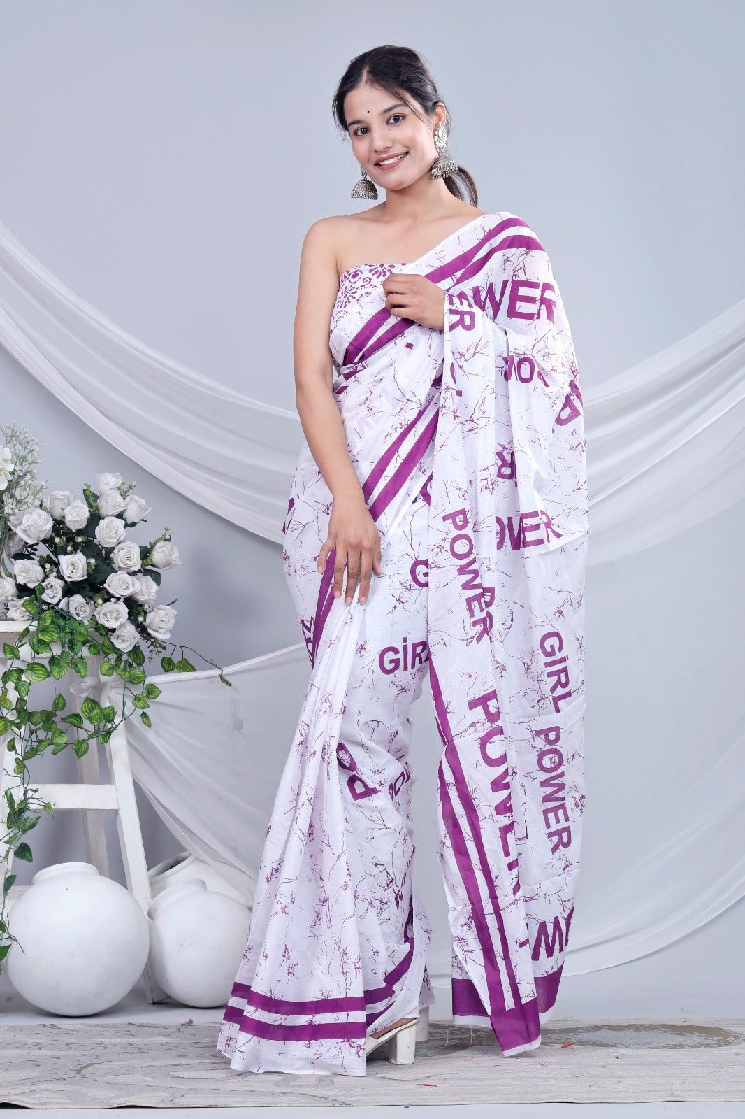 Handcrafted Cotton Saree